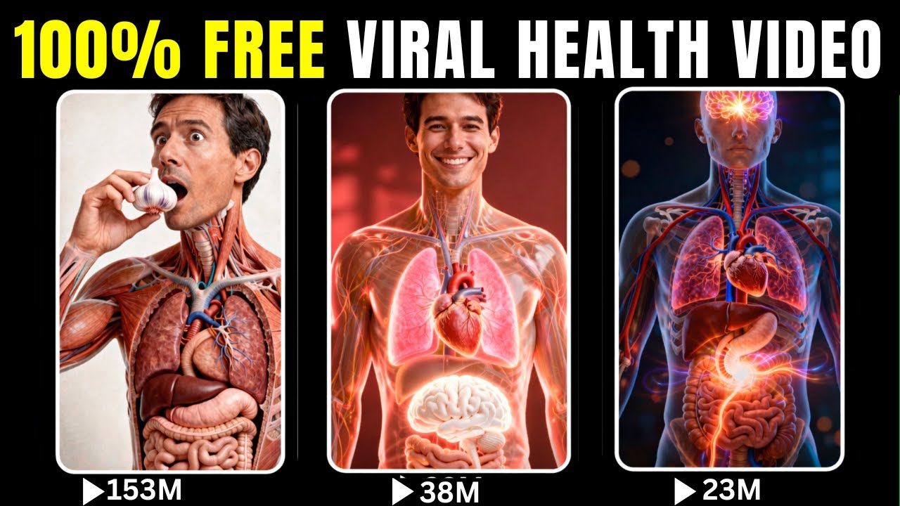 I Recreated Viral Health Videos Using 100% FREE AI