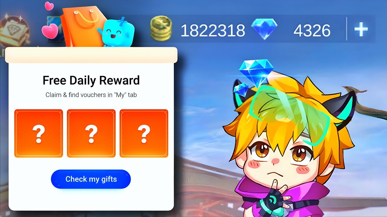 CLAIM YOUR FREE DIAMONDS VOUCHER TO RECHARGE MLBB DIAMONDS!