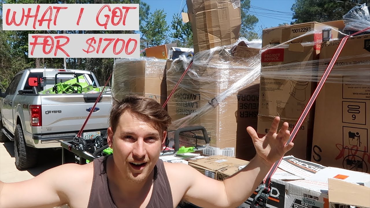SPENDING $1700 ON TOOL PALLETS... AND THIS IS WHAT I GOT!!