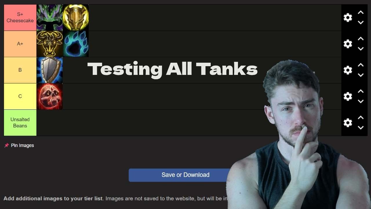 Updating Tank Tier List Today! Protection warrior testing first. Come hangout and say hi!