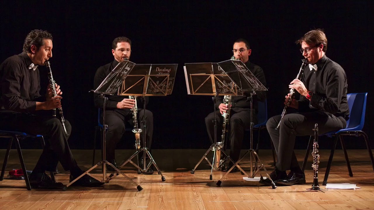 Zequinha de Abreu: Tico Tico (arr M Mangani)Davabugi Clarinet Quartet