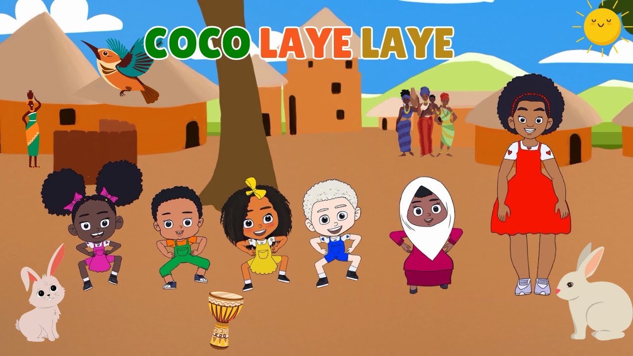 Coco Laye Laye - Comptine du Congo by MamaKwanda - #africannurseryrhymes #clarissekarasira