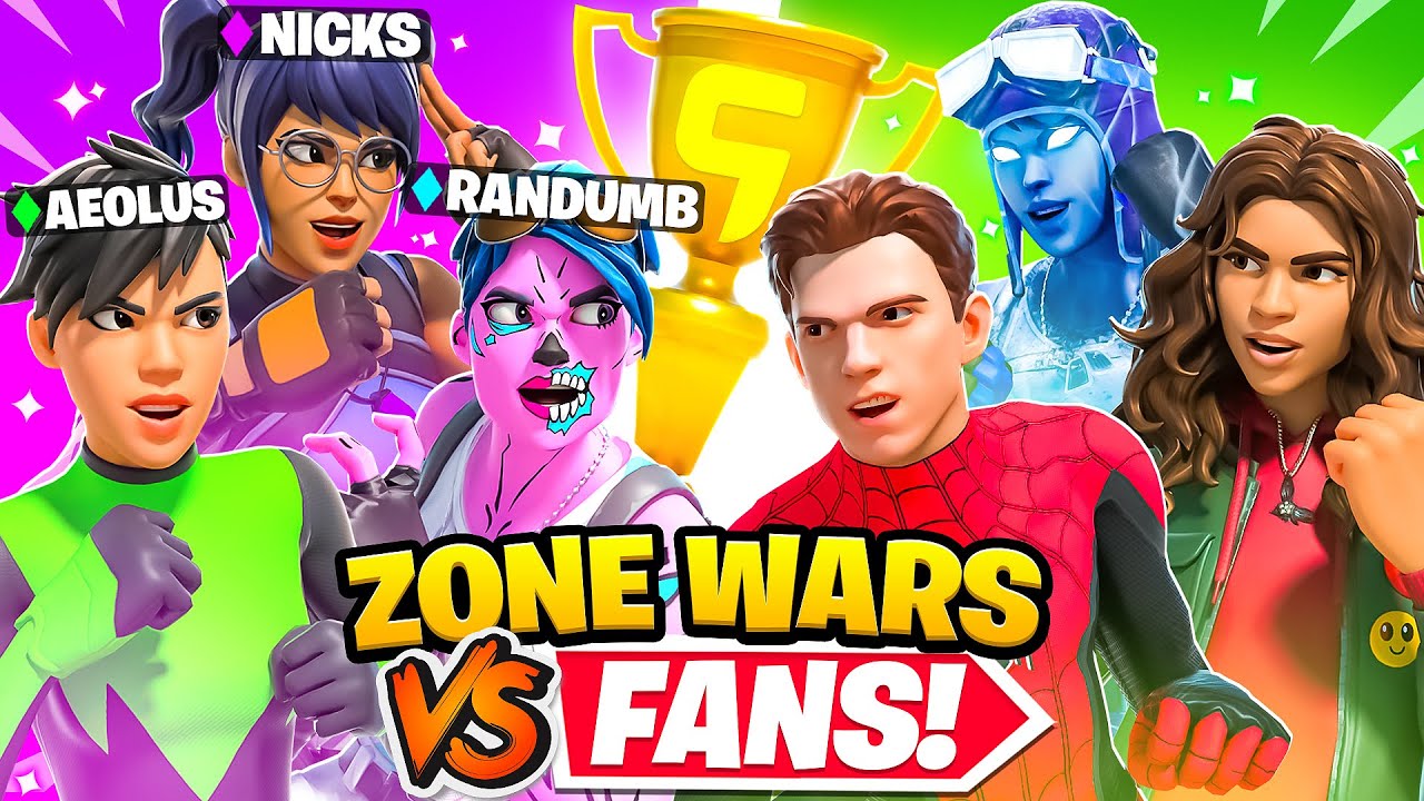 Ghost Gaming Fortnite 1v1 Zone Wars Tournament (WITH FANS)