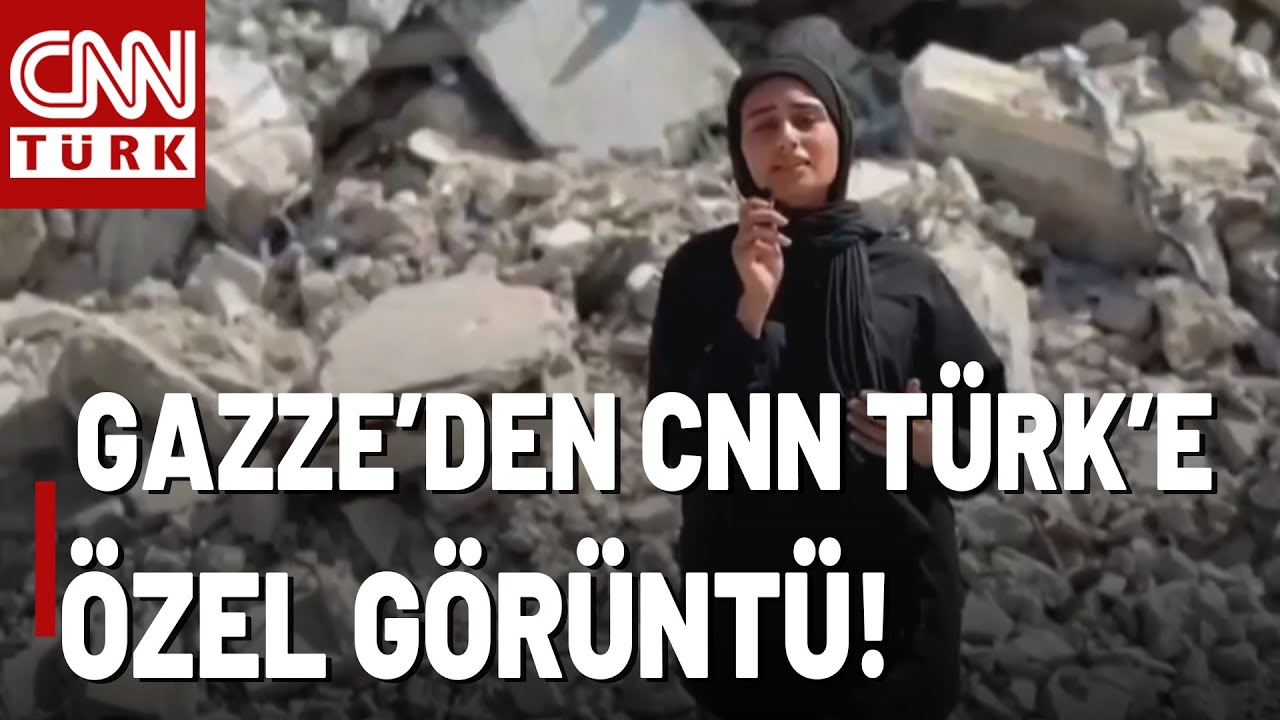 Gazzeli Gen&ccedil;ten CNN T&Uuml;RK'e &Ouml;zel Video! Filistinli Sevsen Yaşananları B&ouml;yle Anlattı...