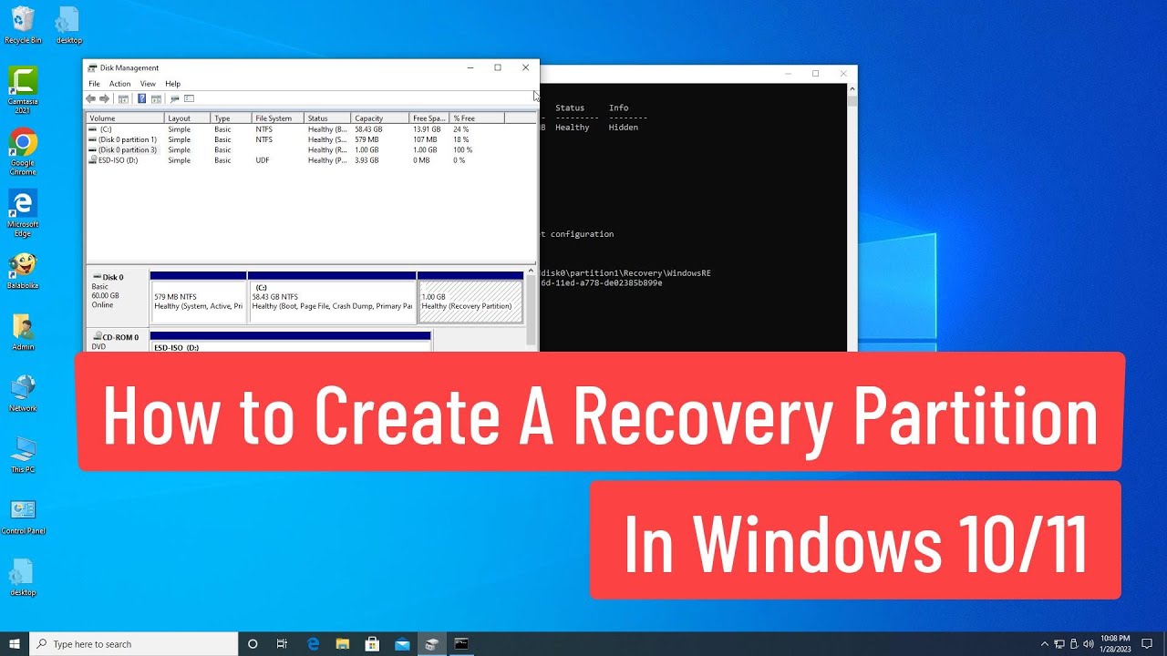 How to Create A Recovery Partition In Windows 10/11