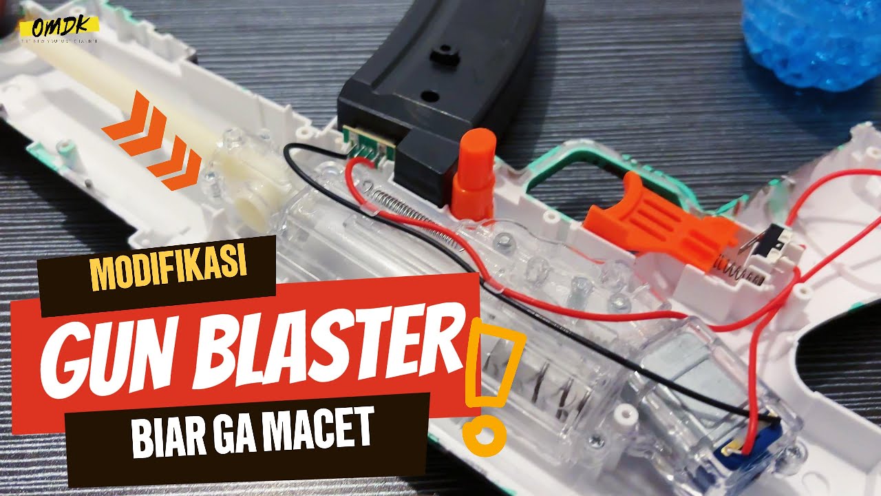 CARA MODIFIKASI GEL BLASTER ANTI MACET – Tembak Lancar 100%!