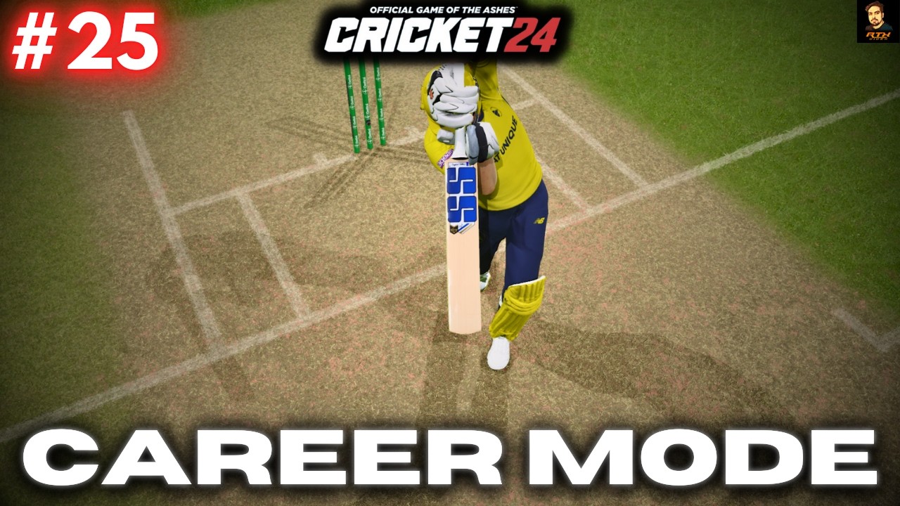 Scam Ho Gaya Mere Sath + New Bat Ke Sath Gajab Innings - Cricket 24 My Career Mode - RtxVivek #25