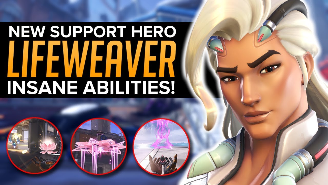New Support Hero LIFEWEAVER! - All Abilities! (Overwatch 2)