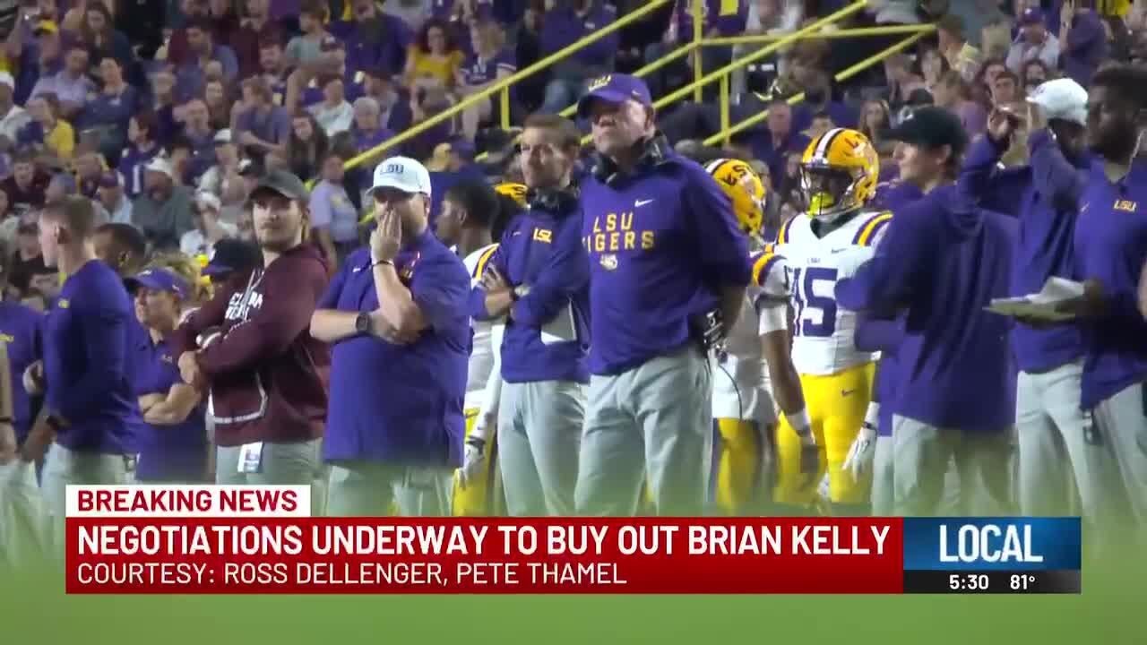 LSU negotiating Brian Kelly&rsquo;s potential departure