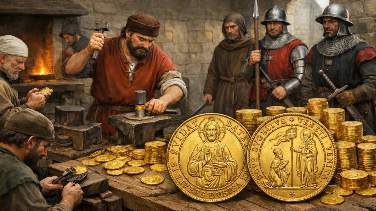 Inside the Medieval Ducat Mint: Why Europe Trusted This Gold Coin for Centuries (Full Process)