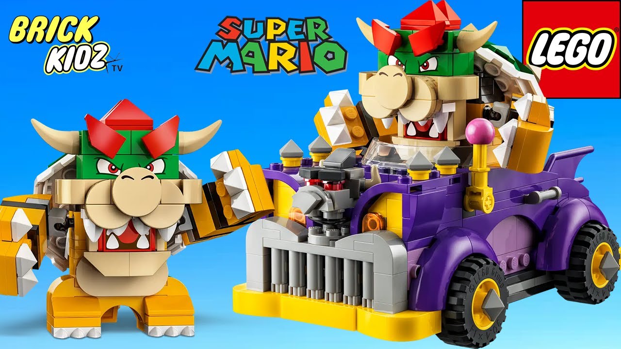 Bowser's Muscle Car Expansion Set 71431 Speed Build - Brick Kidz TV