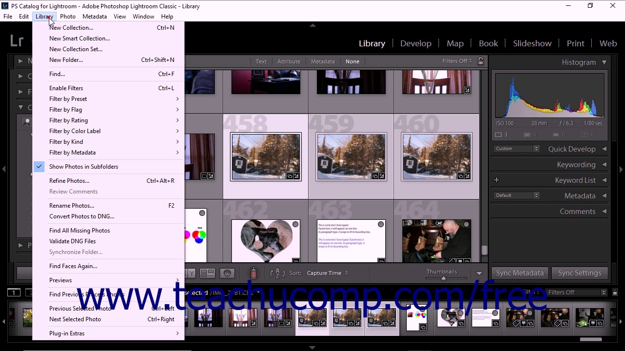 Lightroom Classic CC Tutorial Creating Collection Sets Adobe Training