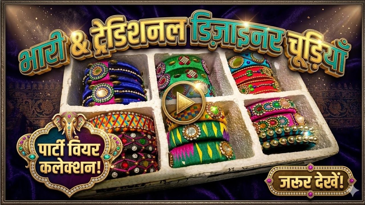 एकापेक्षा एक भारी डिझाइनच्या बांगड्या घरच्या घरी कमीत कमी खर्चामध्ये तयार करू शकता
