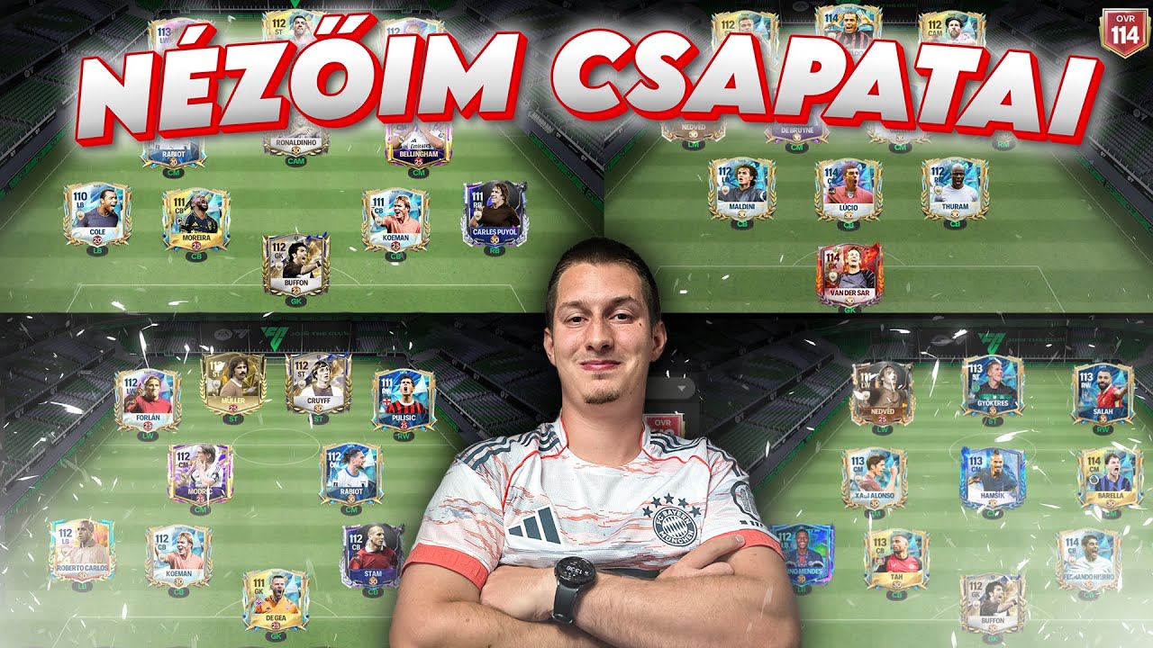 EA FC Mobile | Nézőim Csapatai! UTOTS után milyenek a keretek?
