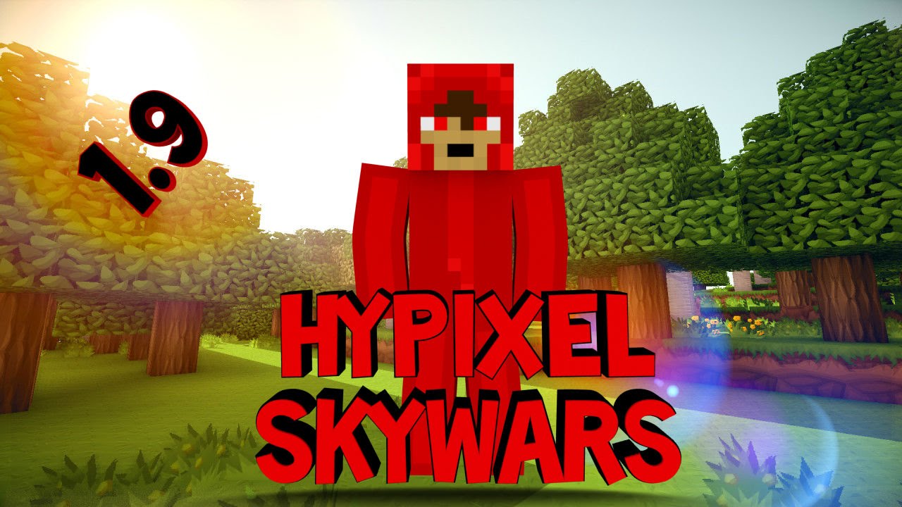1.9 Minecraft HYPIXEL SKYWARS! 1.9  PLAYING ON 1.9