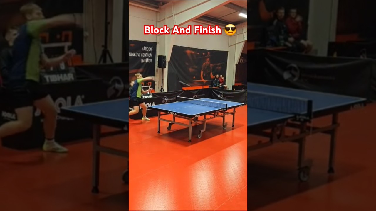 Block And Finish by Martin Vincek #kstnovyjicin #stolnitenis #tabletennis