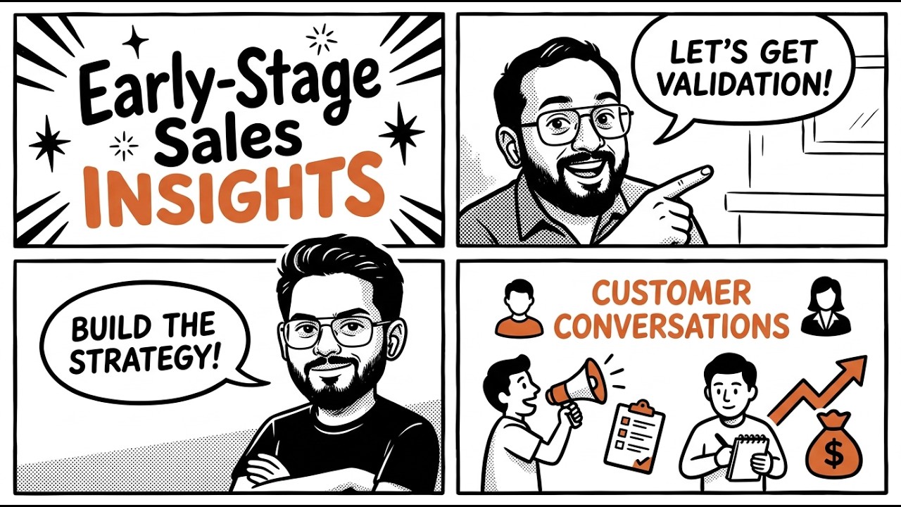 EP 01- Mastering Early-Stage Sales: From Market Validation to Customer Engagement
