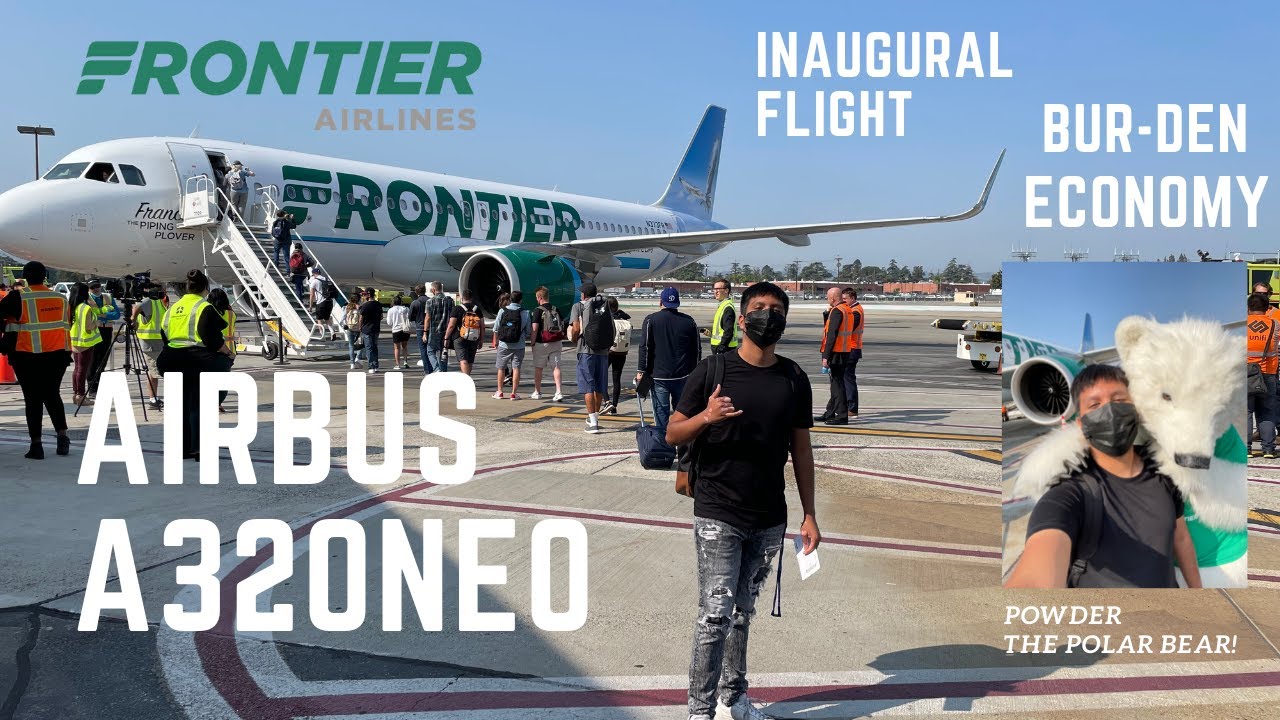 Inaugural Trip Report | Frontier Airlines | Airbus A320neo | Economy | Burbank - Denver