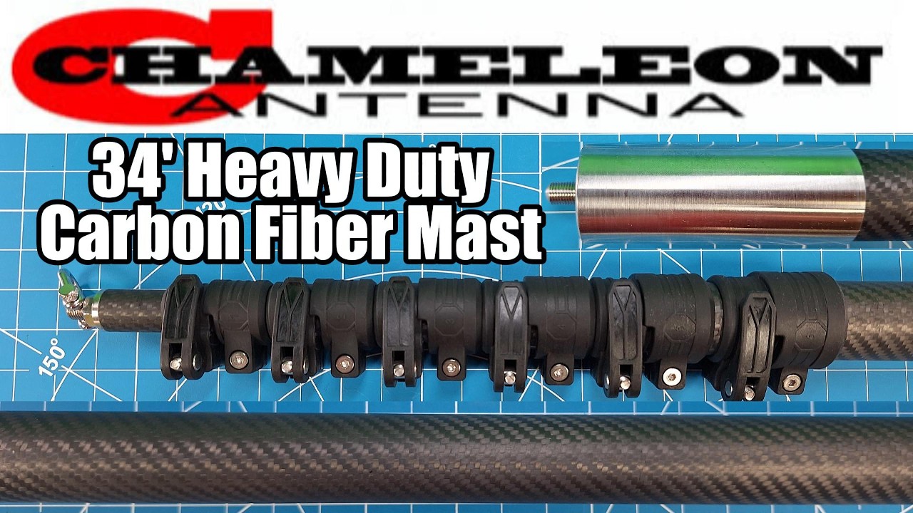 Chameleon Antenna 34' Carbon Fiber Mast