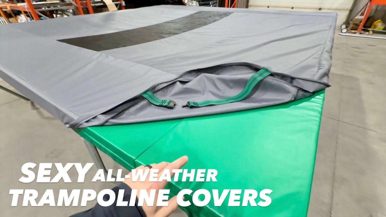We made them Sexy | All-Weather Trampoline Covers