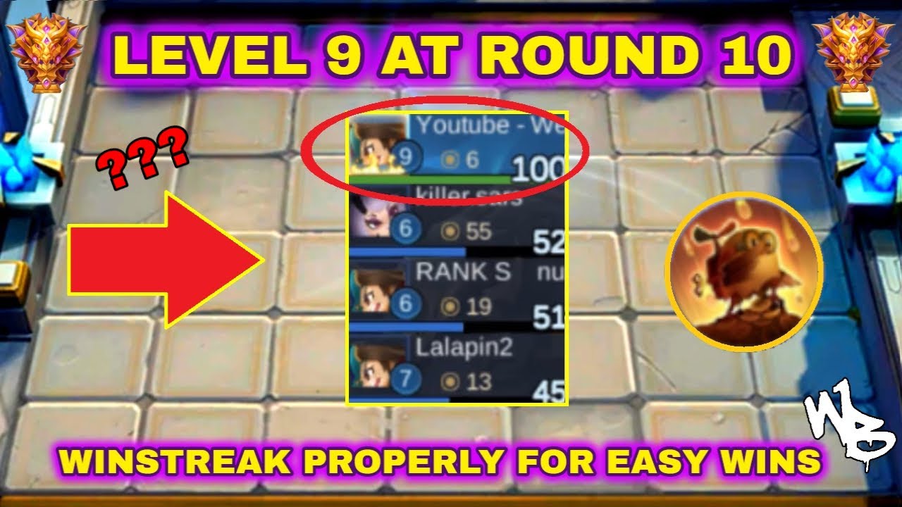 LEVEL 9 ROUND 10 FT. EGGIE 2 - BEST MAGIC CHESS STRATEGY - RANK 1 SYNERGY - Mobile Legends Bang Bang