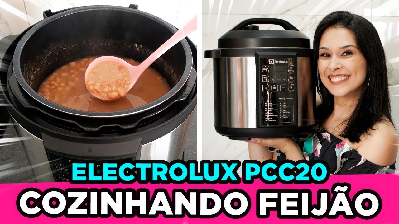Como fazer Feijão na Panela de Pressão Elétrica - Electrolux PCC20