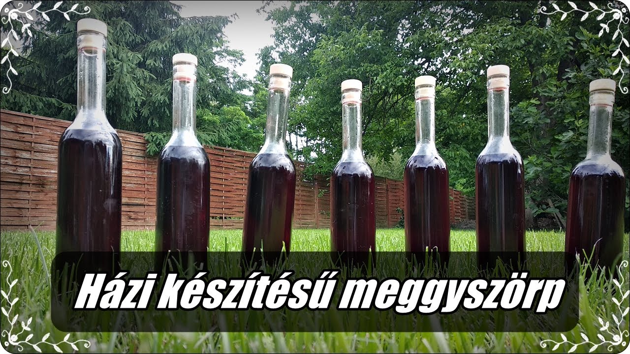Herbertek Konyhája - Befőzésre fel! - avagy a házi készítésű Meggyszörp