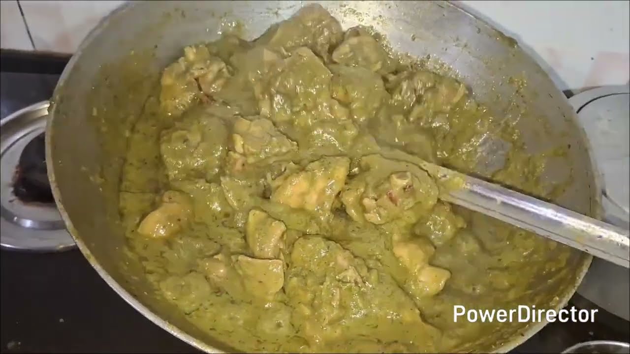 #Palak. Chicken 🐔 