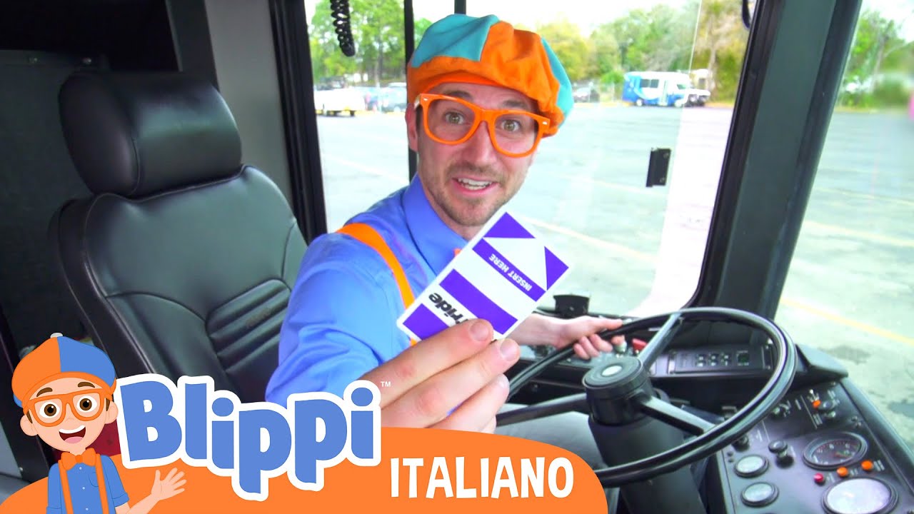 Blippi alla scoperta dell'autobus | Blippi in Italiano | Video educativi per bambini