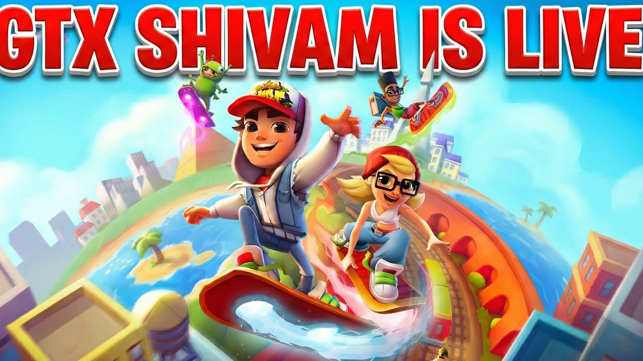Subway Surfers Live 🔴 | Endless Run Gameplay | High Score Attempt