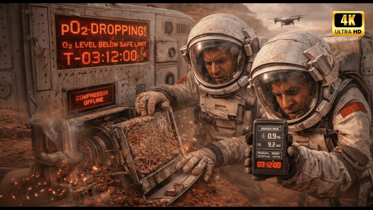 Survival on Mars Part: Oxygen Leak. Dust-Caked Filter. ISRU Restart Under Storm Rules