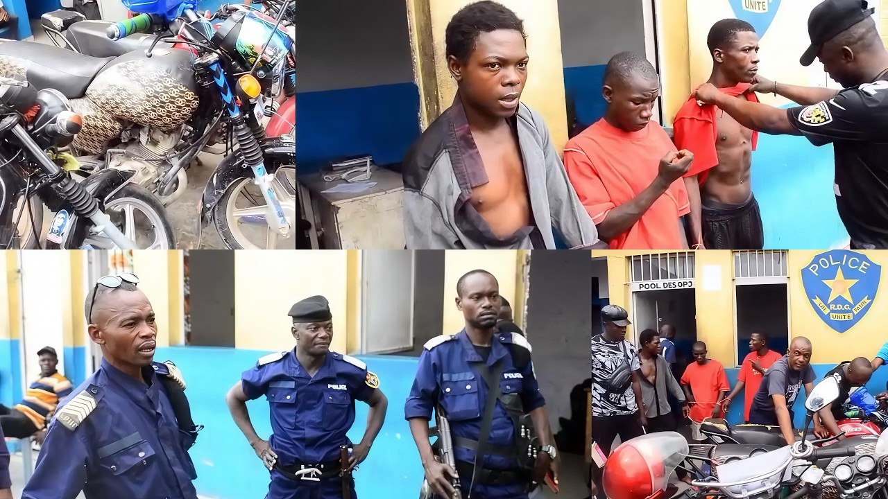 LA POLICE CONGOLAIS EKANGI MIYIBI YABA MOTO