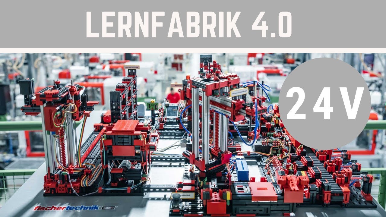 Lernfabrik 4.0 24V I Smart Factory I Digitale Fabrik von fischertechnik I Industrie 4.0