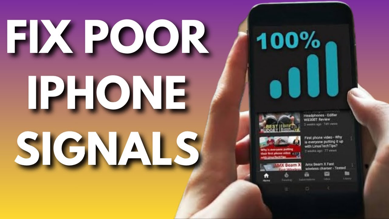 How To Fix Poor iPhone Signals | Fix Weak iPhone Signals