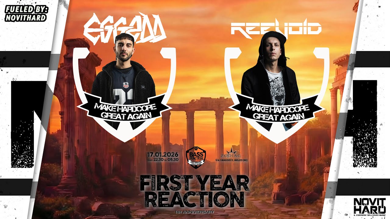 Eggedd vs Reevoid @ Bass Reaction – First Year Reaction fueled by NovitHard (17-01-2026)