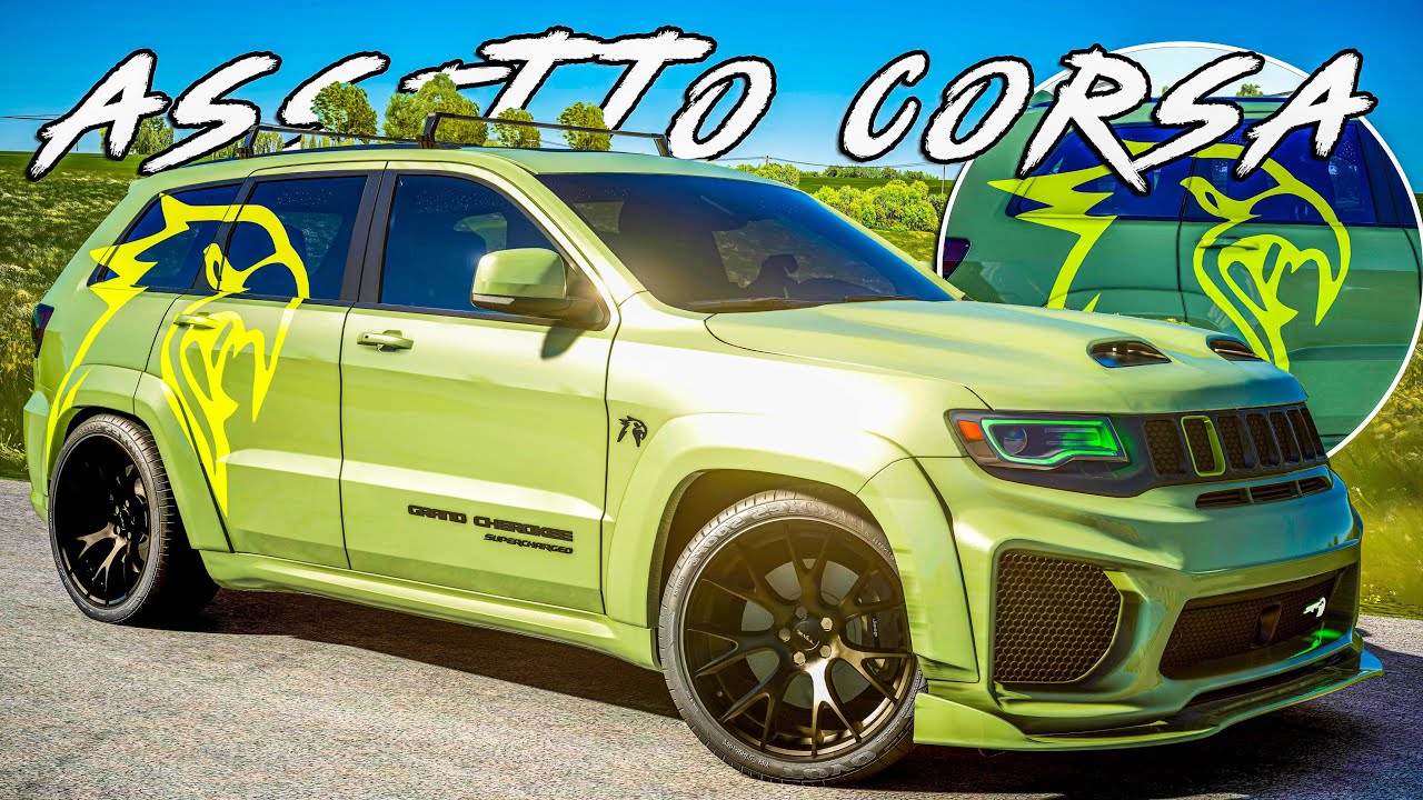 Quan's Widebody Trackhawk is INSANE | Assetto Corsa Mod