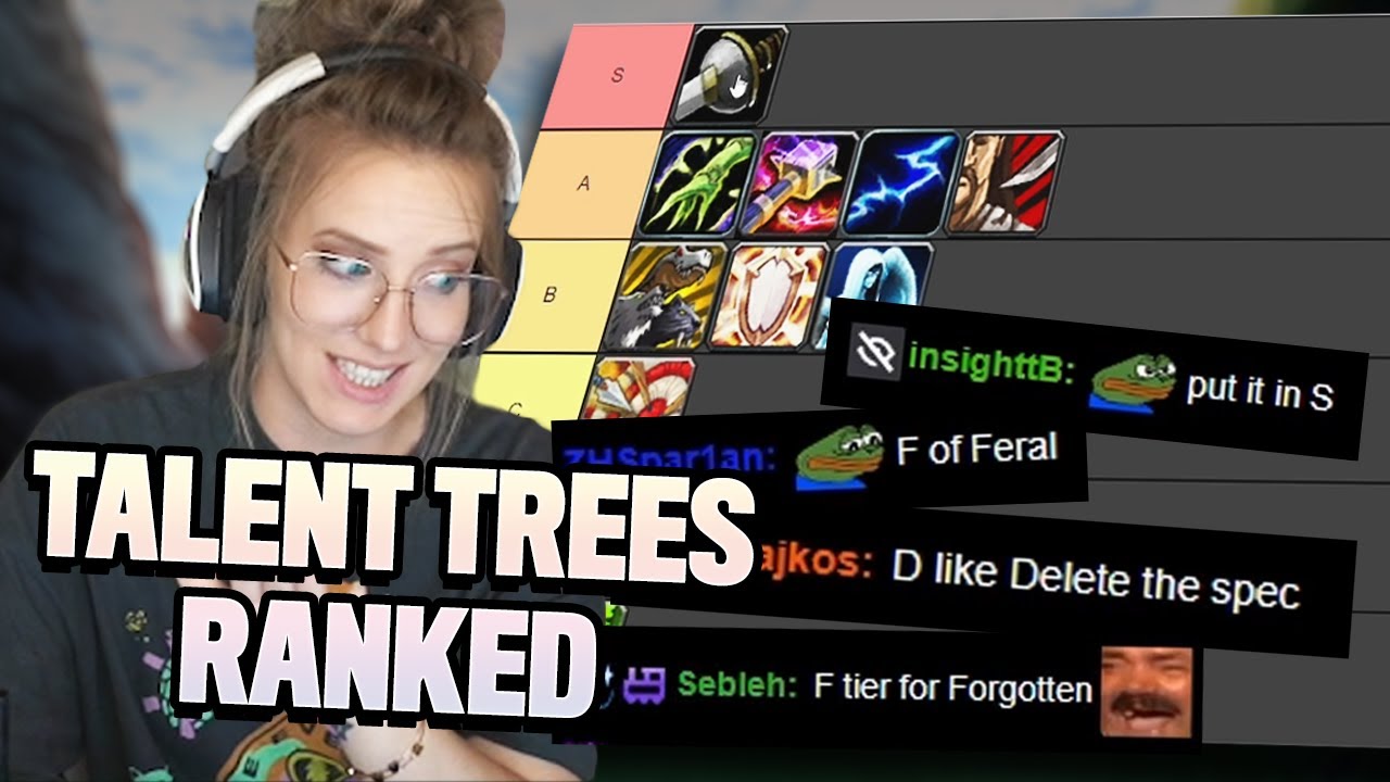 Which TALENT TREES are the BEST? Ranking DRAGONFLIGHT TALENTS with Twitch Chat!
