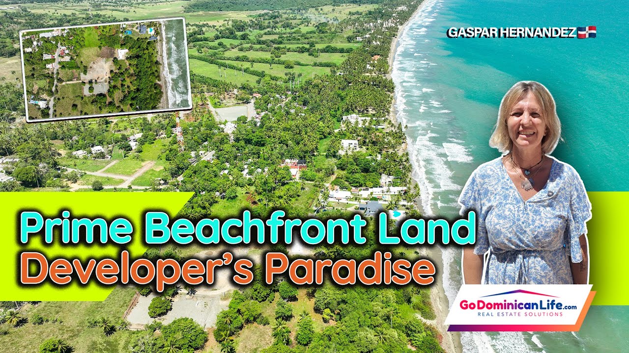 OCEANFRONT DEVELOPMENT LAND &ndash; Prime Beach Lots Near Cabarete | Real Estate Solutions