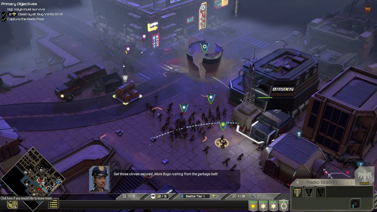 Starship Troopers: Terran Command: Urban Onslaught- Protect and Serve