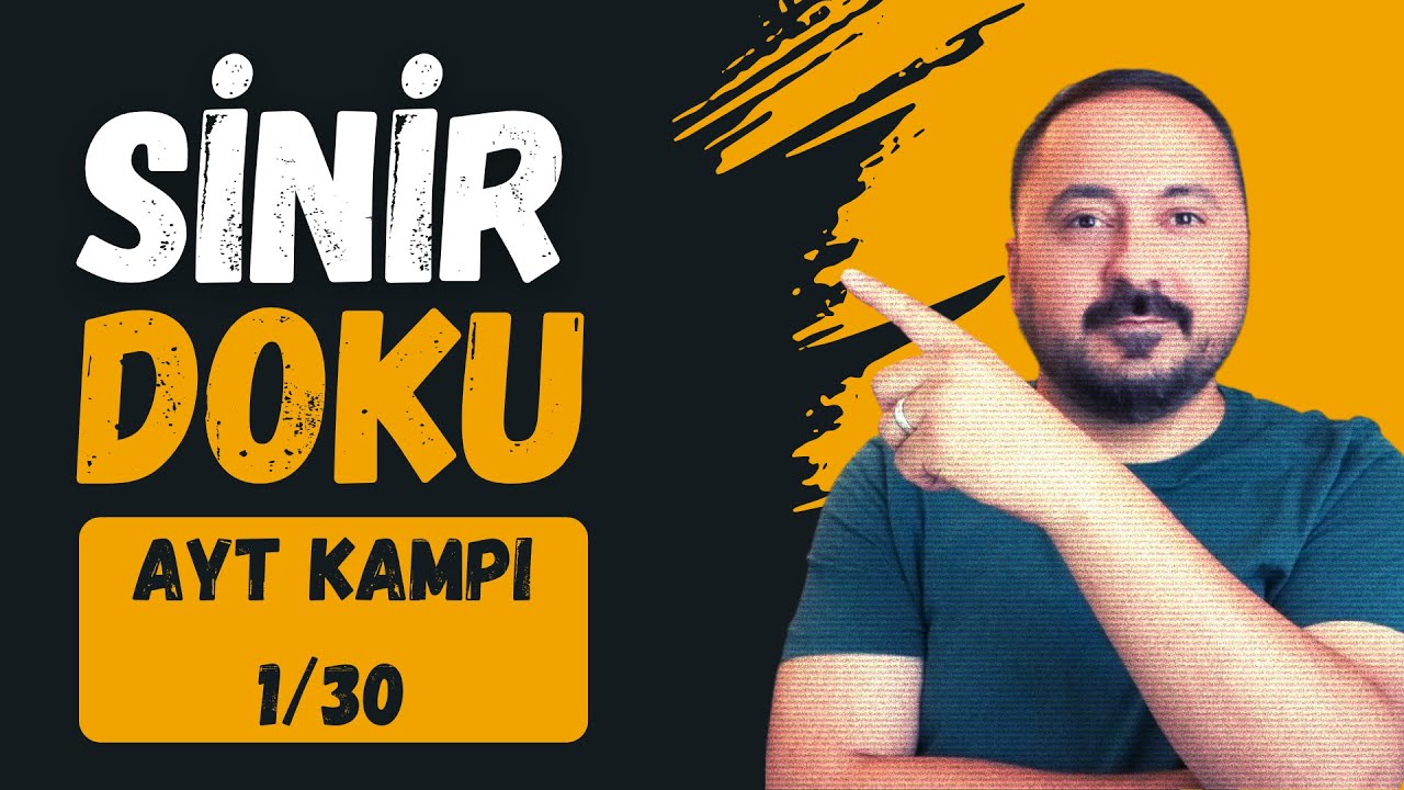 Sinir Doku | 30 Derste AYT Biyoloji Kampı 1.Ders | 2025 | Cici Biyoloji