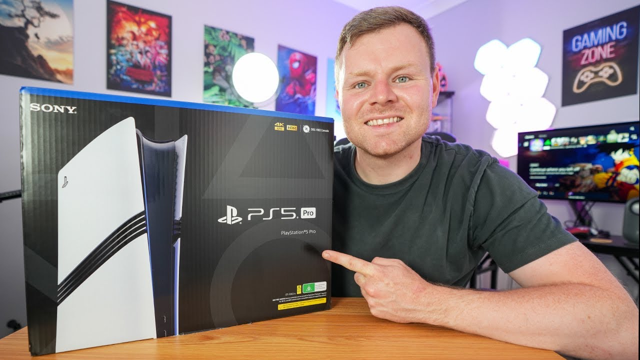 Руководство по распаковке, настройке и игровому процессу консоли PlayStation 5 Pro