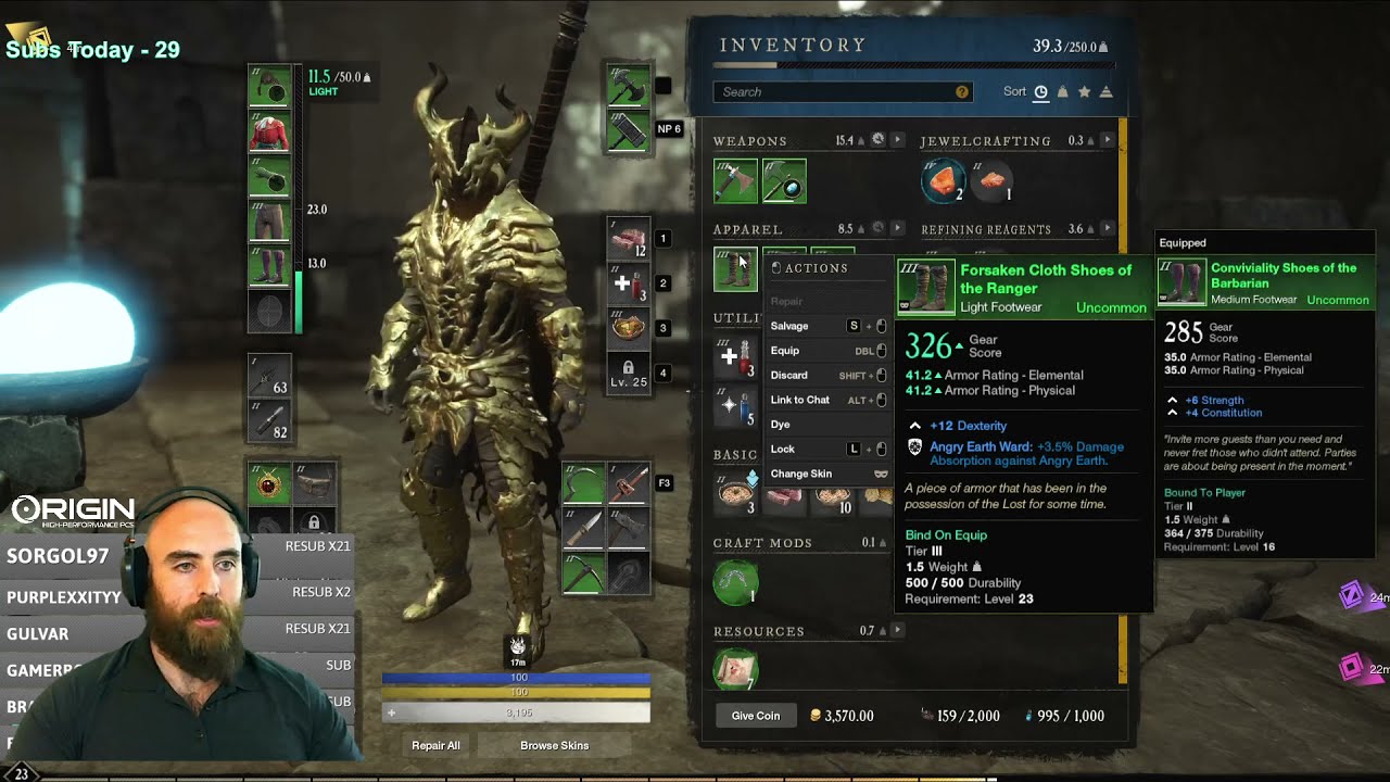 New World: Amrine Excavation (Full Dungeon) - Great Axe / War Hammer PvE DPS