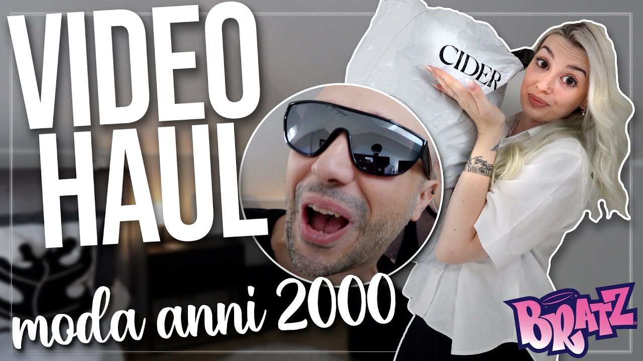 UNBOXING VESTITI ANNI 2000 Y2K 😎 - *HAUL CIDER*