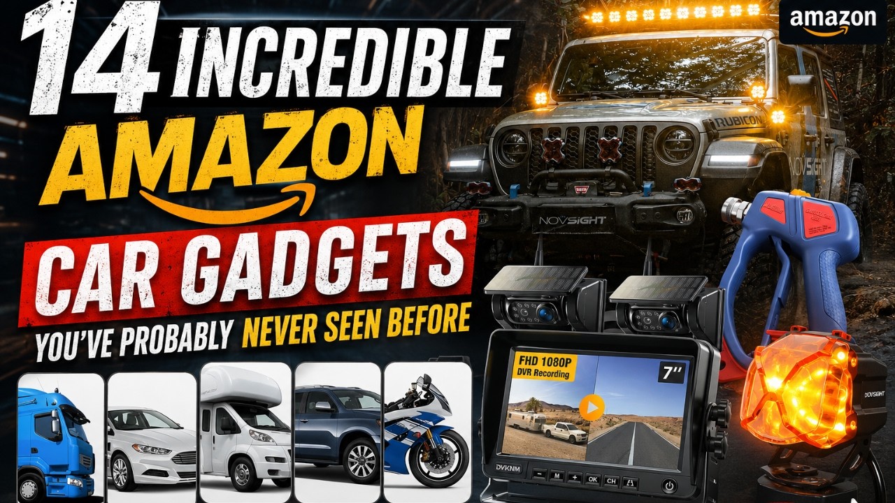 14 Incredible Amazon Car Gadgets You’ve Probably Never Seen Before in 2026