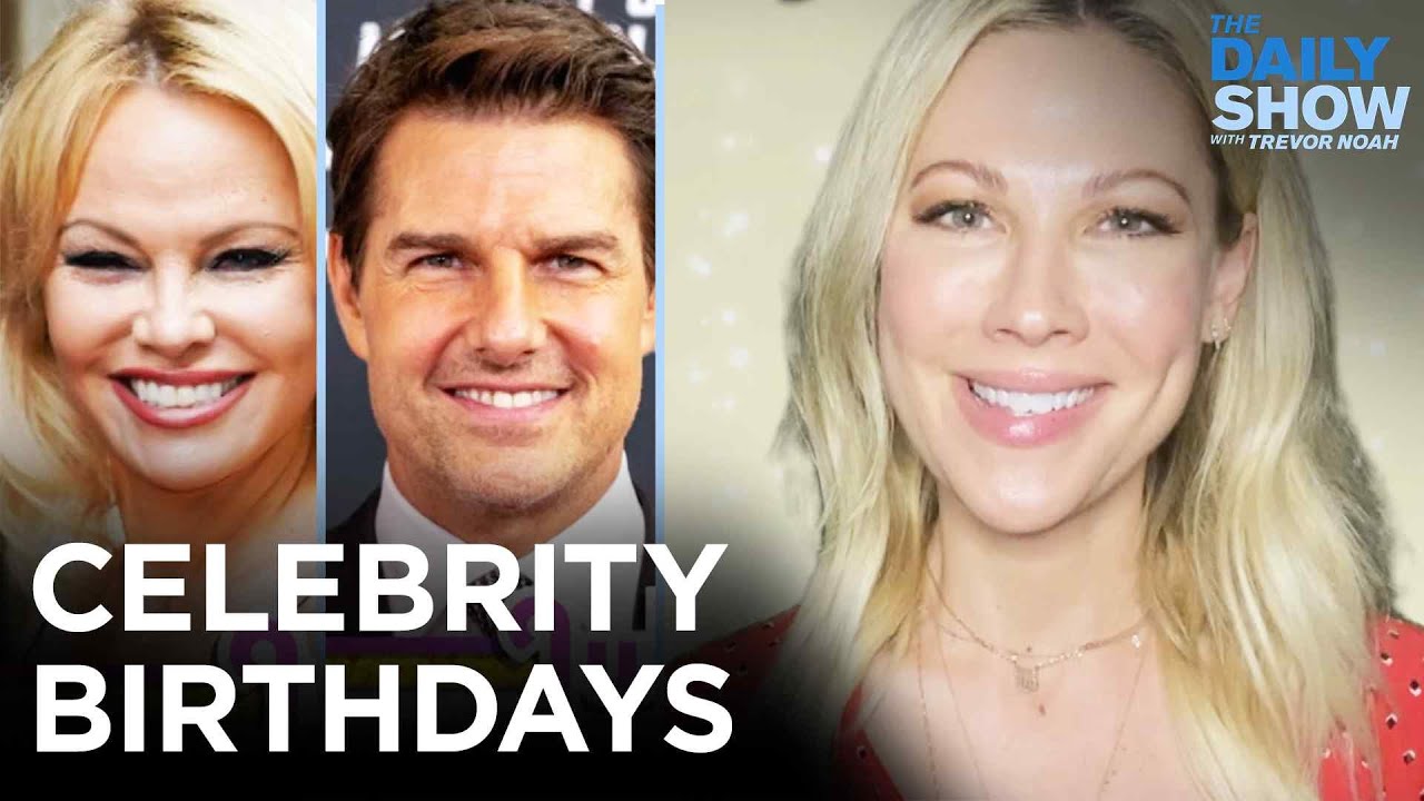 This Week In Celebrity Birthdays | The Daily Show