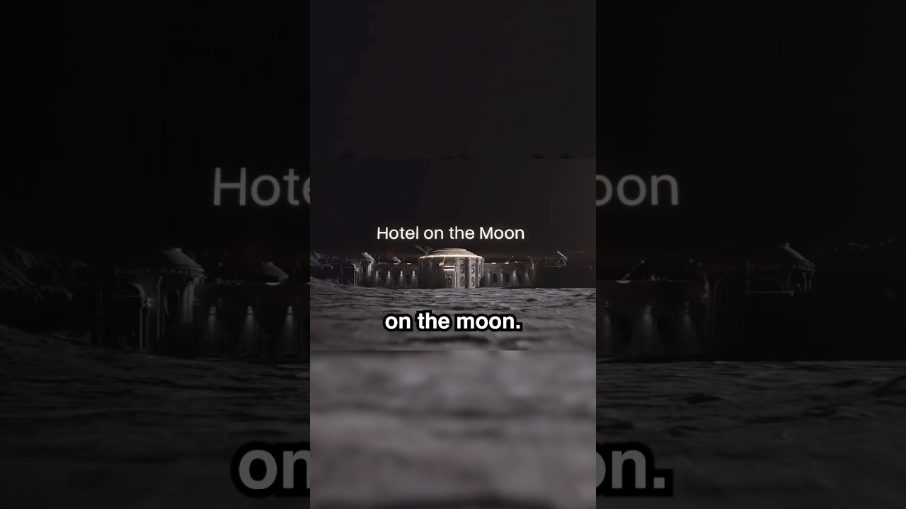 Booking a hotel on the Moon. 
