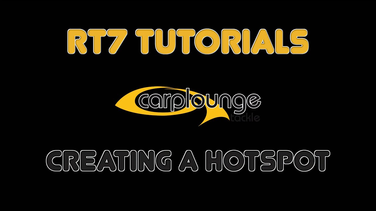 Carplounge RT7 English Tutorial No. 14: Creating a Hotspot