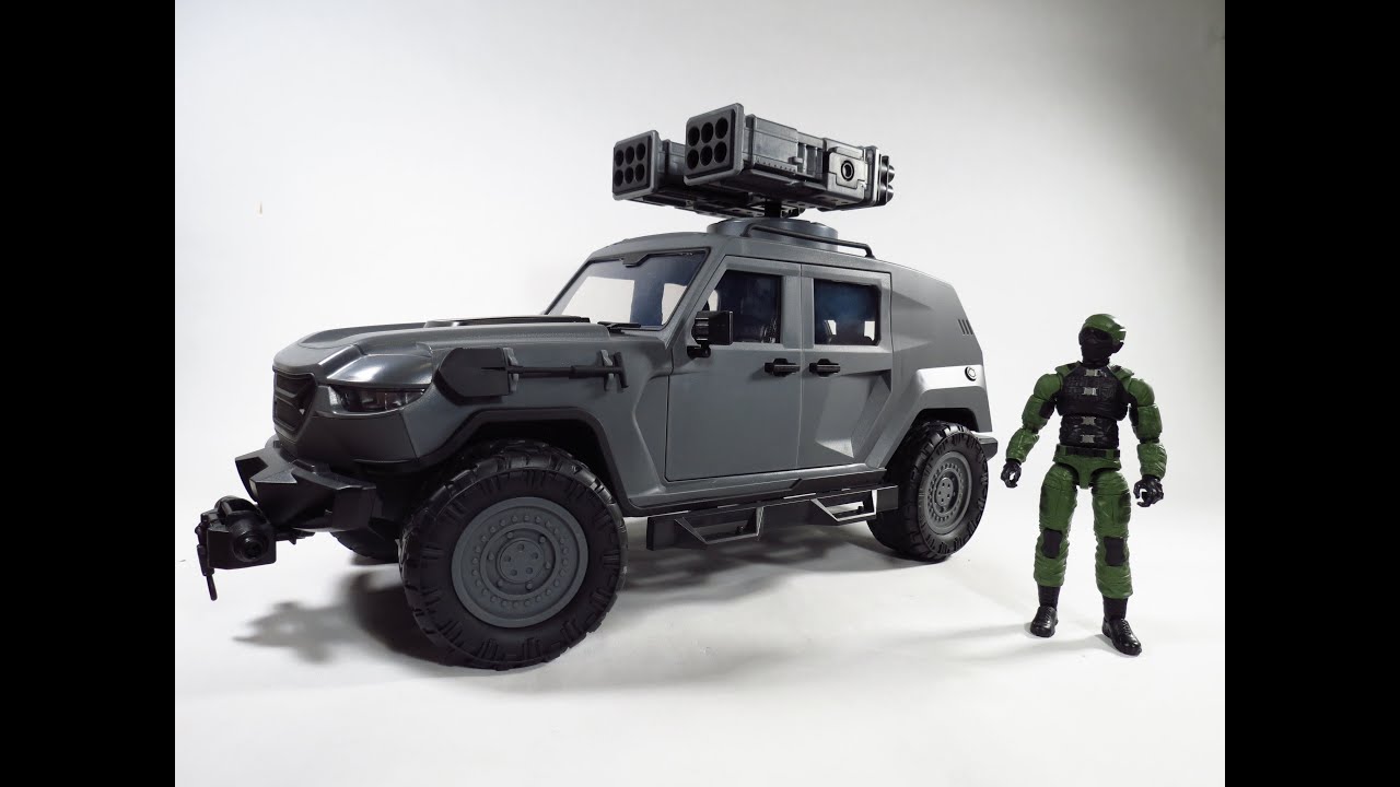 Action Force - Vanguard (Stealth Gray) with Missle launcher and Reaper - 1:12 scale (2024) - review