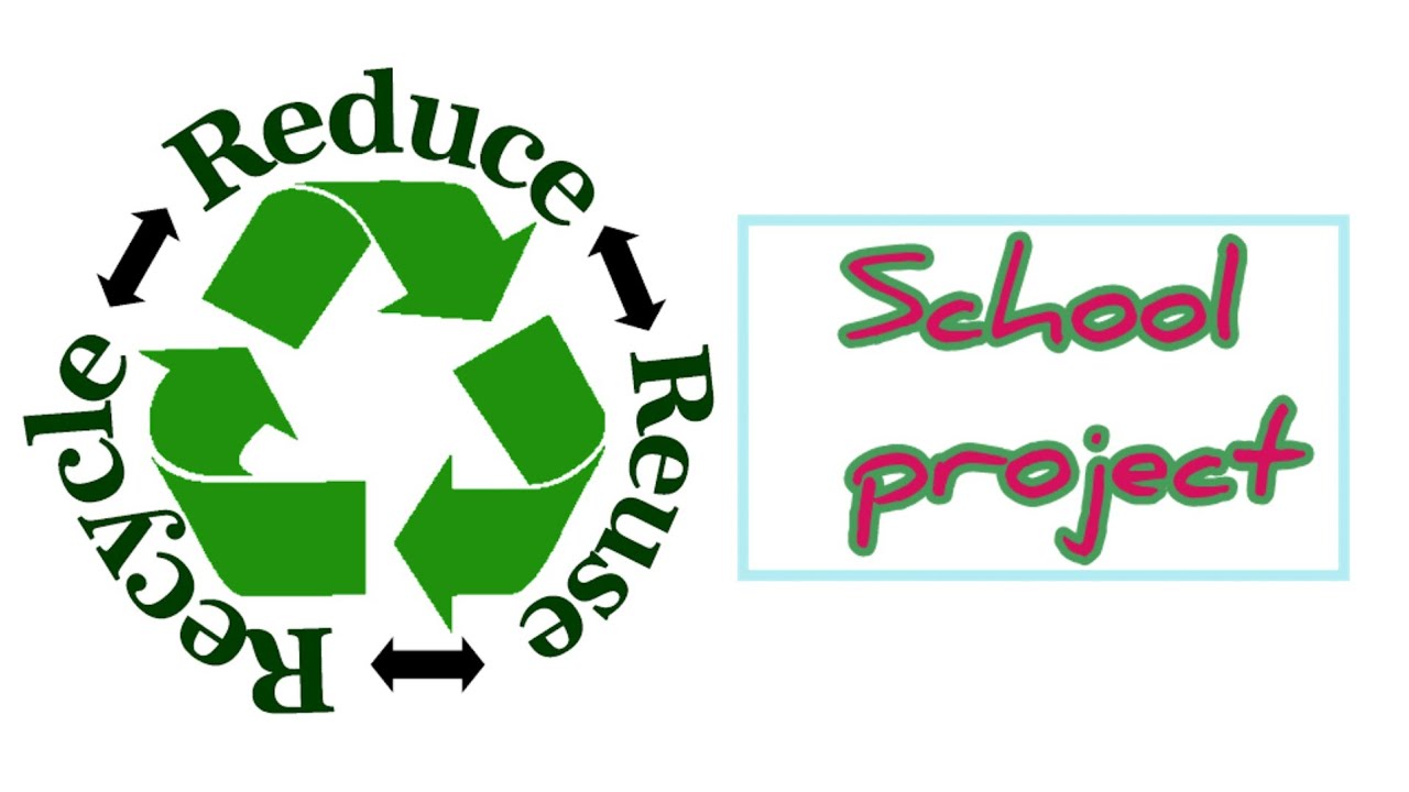 The 3R's/reduce reuse recycle/school project (Bumblebee kids channel)