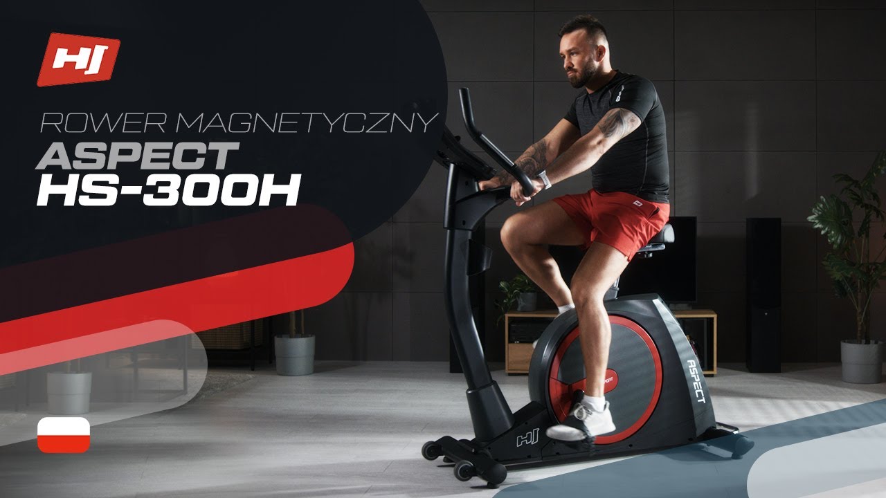 Rower elektryczno-magnetyczny HS-300H Aspect | Hop-Sport